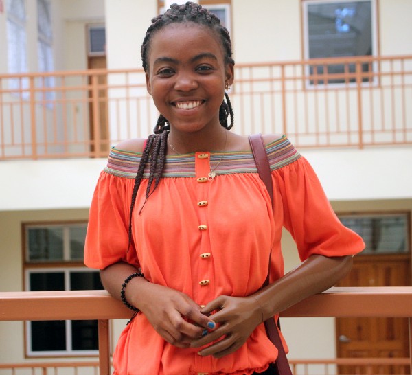 Ebewelleda poses with her arm. Photo via ECF.