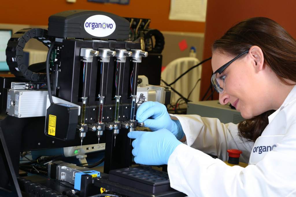 The Organovo 3D bioprinter. Photo via: the company's website