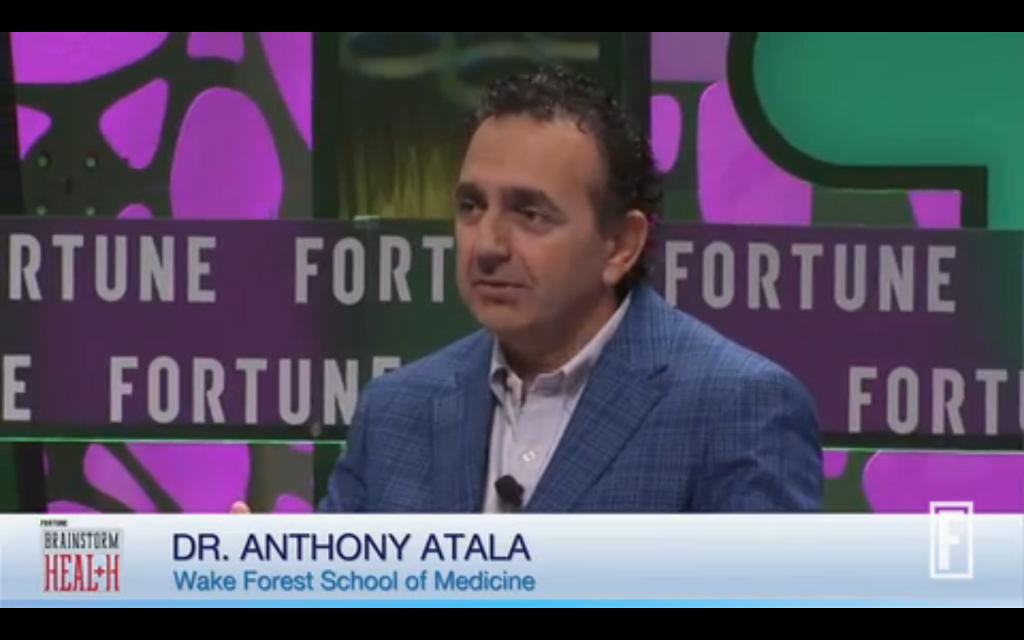 Dr. Anthony Atala, Wake Forest School of Medicine Image via: Fortune