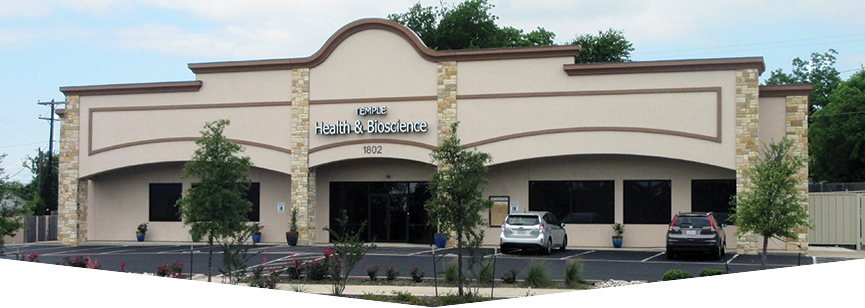 The Temple Health & Bioscience District building. Photo via THBD.